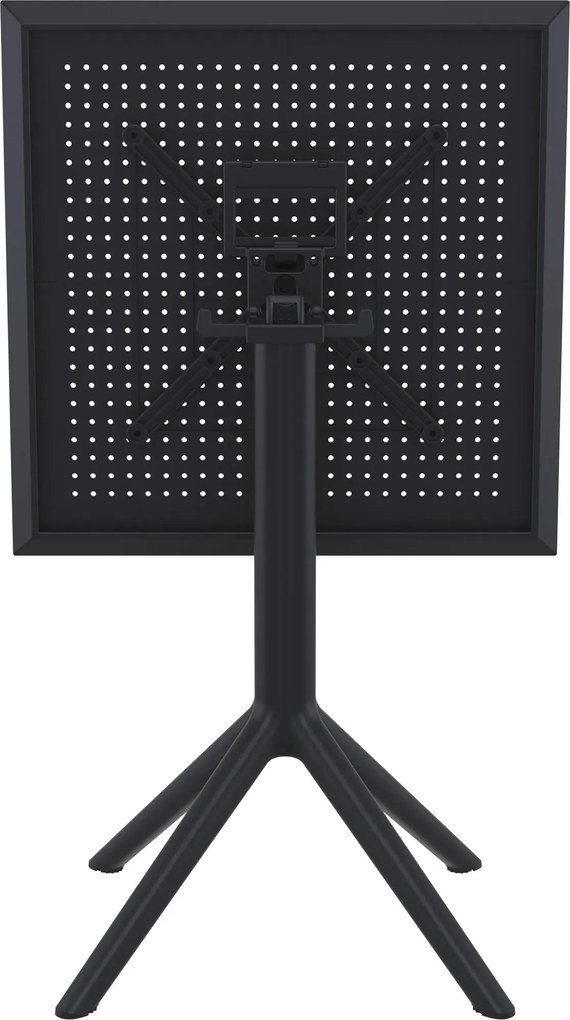 Skladací stôl Sky square - čierna