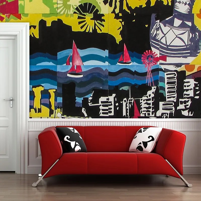 Sablio Tapeta Maľba - 125x75 cm