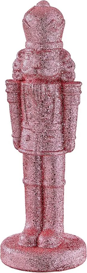 X-MAS Luskáčik 32 cm - ružová