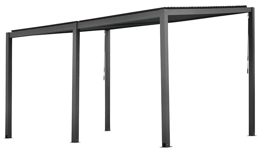 Pultová bioklimatická pergola s lamelami 3 x 4 M