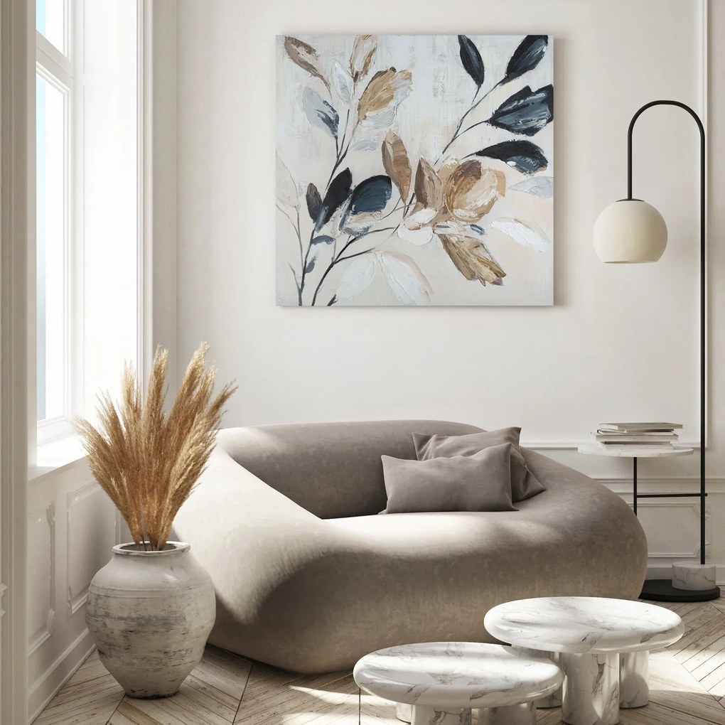 RUČNE MAĽOVANÝ OBRAZ 691 80X80 CM