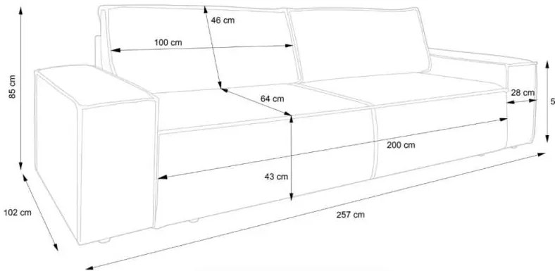 Pohovka FABIO sofa