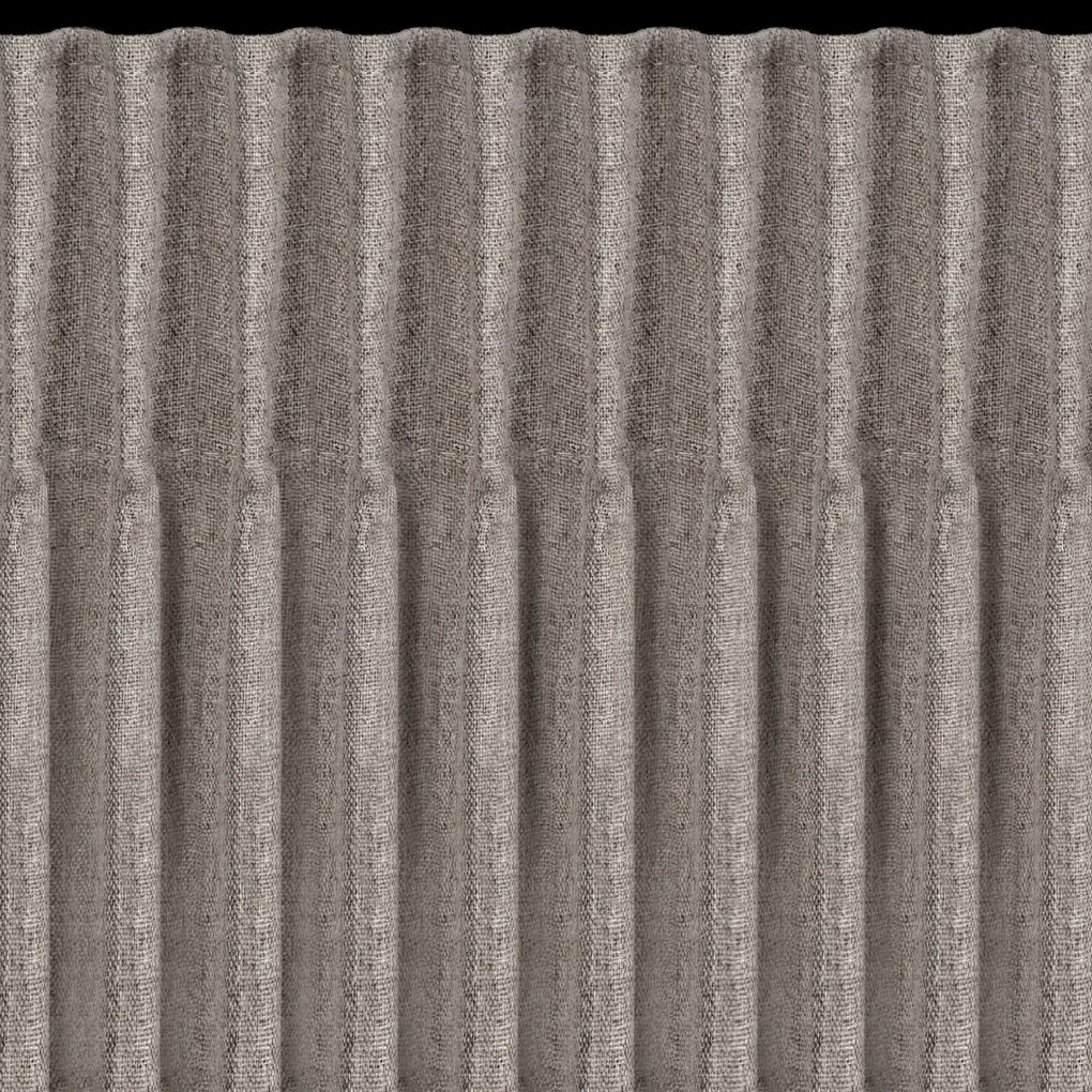 ZATEMŇOVACÍ ZÁVES (100%) NA PÁSKE ZOEY 140X270 CM TMAVOBÉŽOVÁ