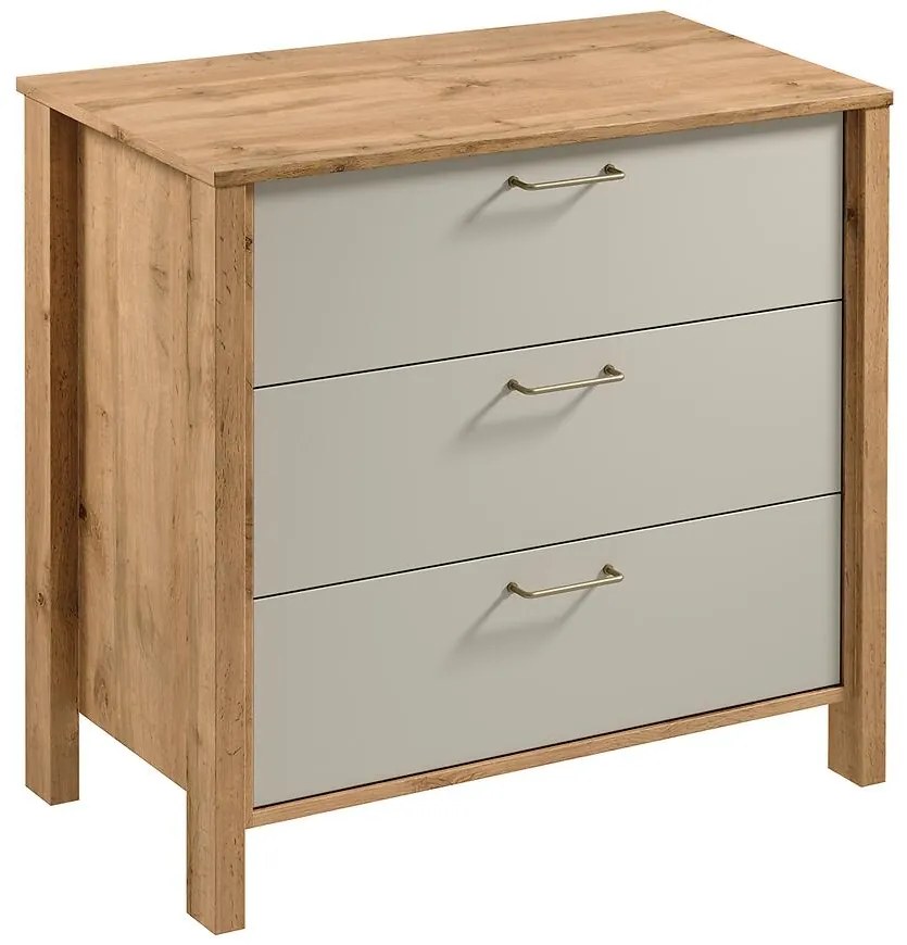 Komoda Indygo K3S dub wotan-beige