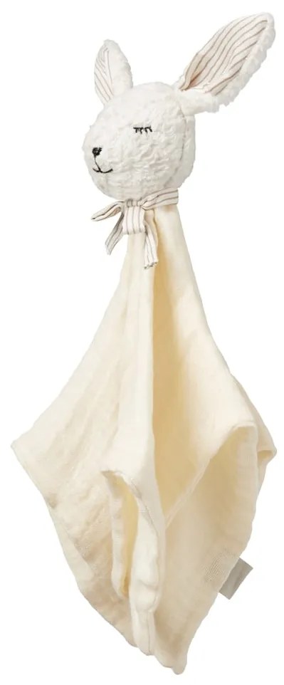 Cam Cam ApS Mušelínový maznáčik Bunny Antique White