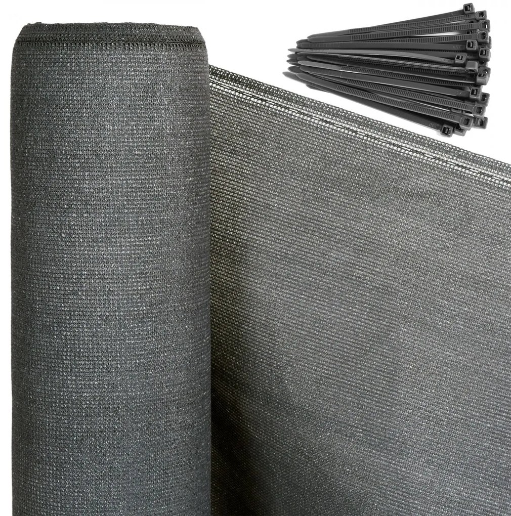 Tieniaca sieť 180g 1,5x50m sivá