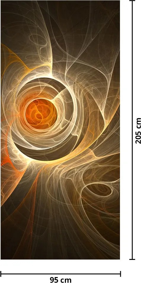 Fototapeta na dvere - Abstrakcia (95x205cm)