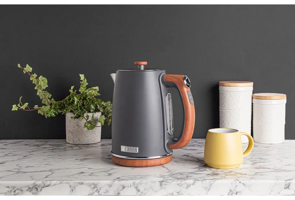 Tmavosivá rýchlovarná kanvica 1,7 l Dorchester – Haden