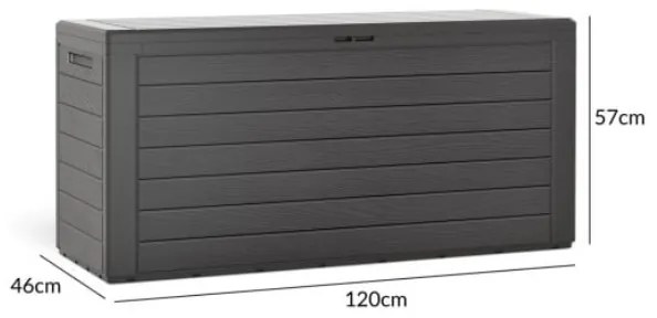 Plastový box JOLA DE100 280L antracit