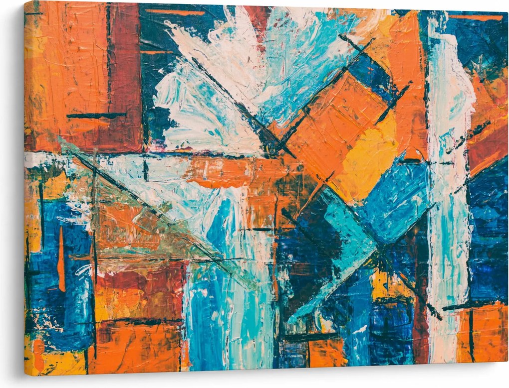 Obraz - Abstrakcia (70x50 cm)