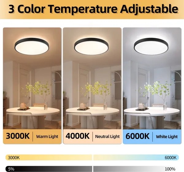Brilagi - LED stmievateľné svietidlo GLASS POOL DOUBLE LED/80W/230V 60 cm čierna + DO