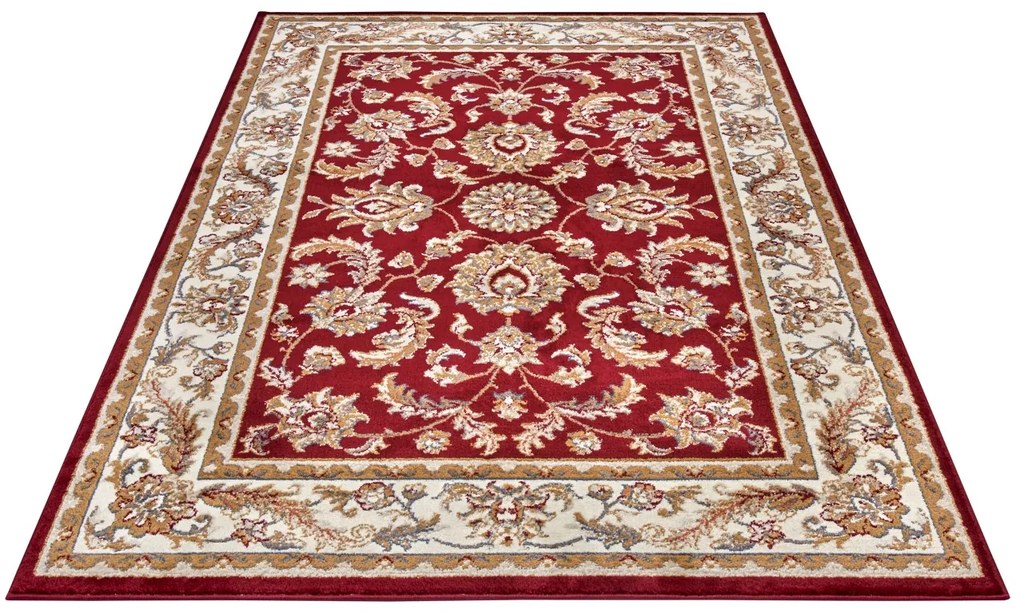 Hanse Home, Kusový koberec Luxor 105642 Reni Red Cream, 160x235, červená, obývacia izba