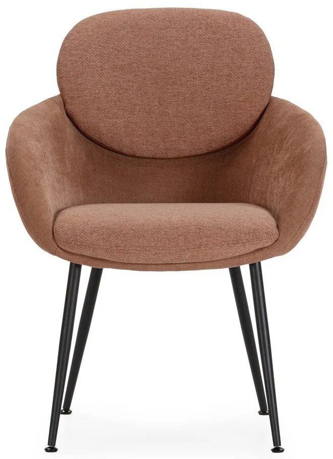 Terakotové kreslo Nure – MOME