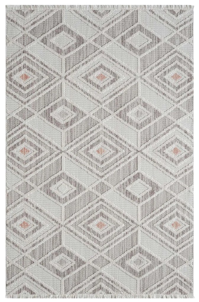 Dekorstudio Moderný koberec LINDO 8875 - oranžový Rozmer koberca: 80x150cm