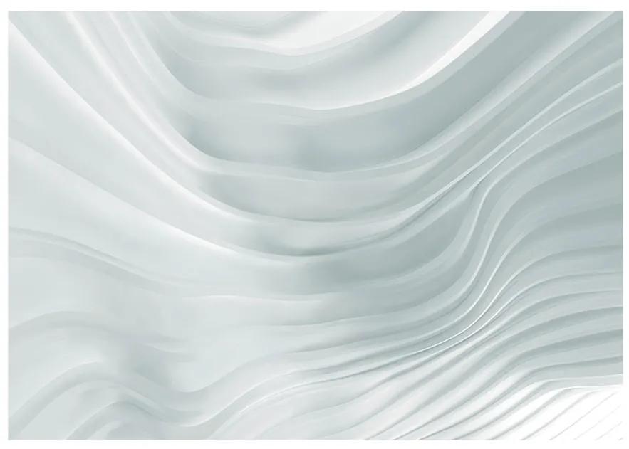 Artgeist Fototapeta - Waving White Veľkosť: 150x105, Verzia: Premium