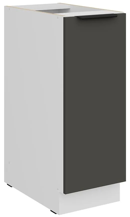 Kuchynská skrinka Aria-Gr/Wh Anti Fingerprint 30d Cargo Bb