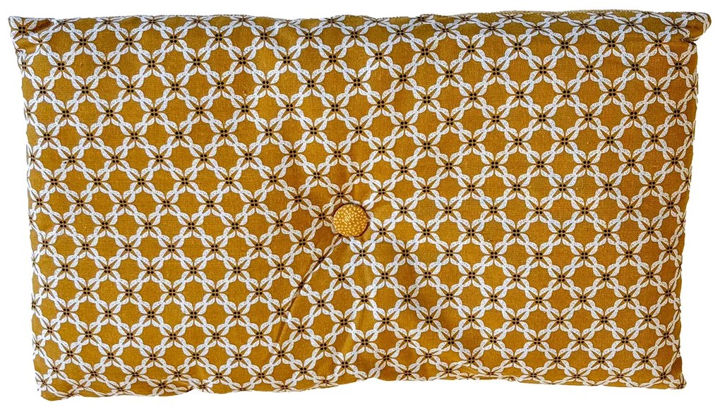 Horčicový podsedák ENDRE - viac veľkostí Rozmer: 30 x 50 cm