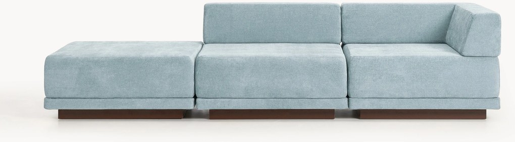 Modulárna pohovka's podnožkou Colin (4-miestna)