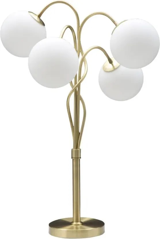 Stolná lampa Glamy 4 Light 74 cm zlatá