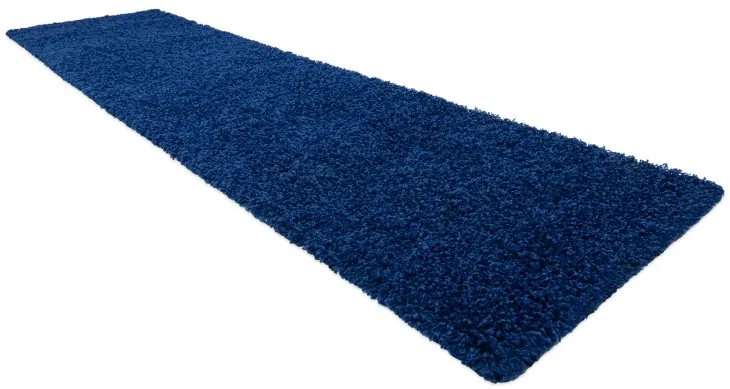 Behúň SOFFI shaggy 5cm tmavo modrý
