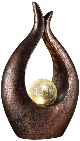 ST Dekoračná záhradná solárna lampa Namaste