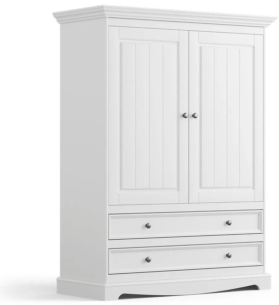 PROXIMA.store - Drevený bielizník - BELLUNO ELEGANTE FARBA: biela - dub