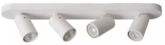 Lucide 23954/21/31 - LED Bodové svietidlo XYRUS 4xGU10/5W/230V biela