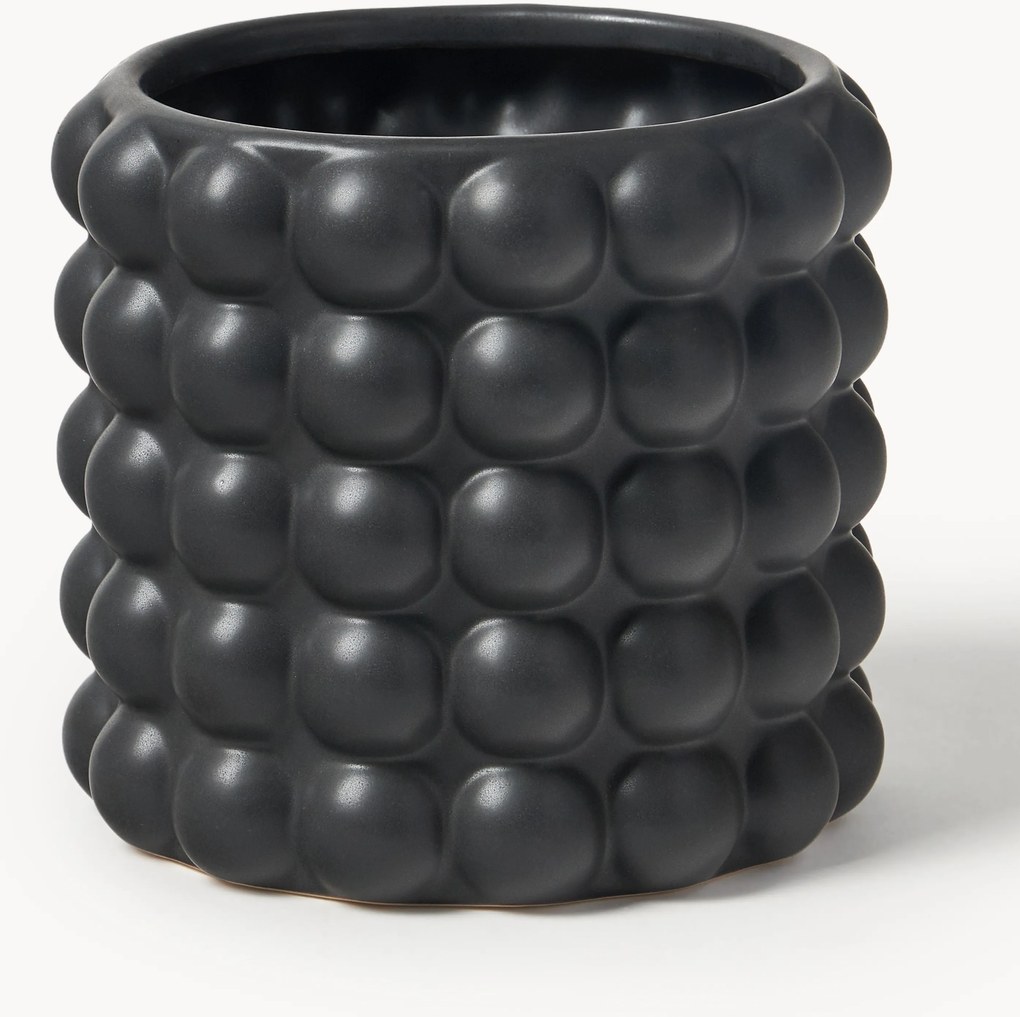 Obal na kvetináč z kameniny Bob, V 15 cm