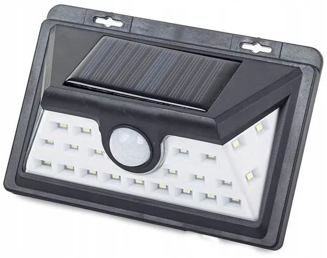 Verk 15532 Solárne vonkajšie 24 LED SMD osvetlenie s pohybovým senzorom