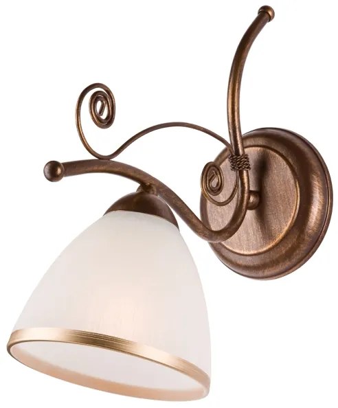 Nástenná lampa RETRO II 1xE27/60W/230V bronz patina