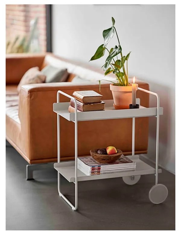 Kovový servírovací stolík na kolieskach 40.5x61 cm A-Cocktail – Zone