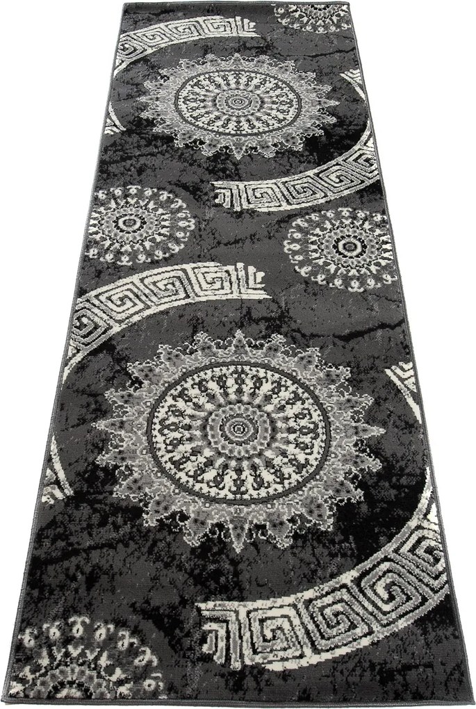 TA Koberec K870A TMAVO SIVÁ LACNÁ PP CRM Rozmer: 100x150 cm