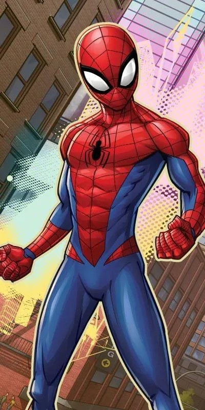 FARO Osuška Spiderman mesto Bavlna Froté, 70/140 cm