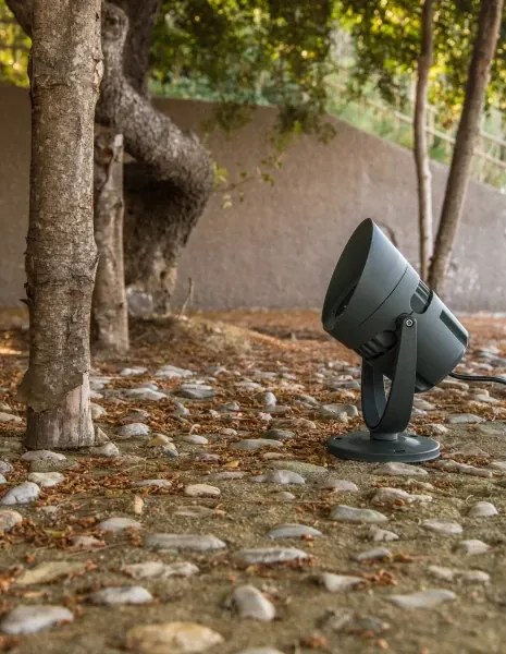 Vonkajšie LED lampa North 13 tmavo sivé