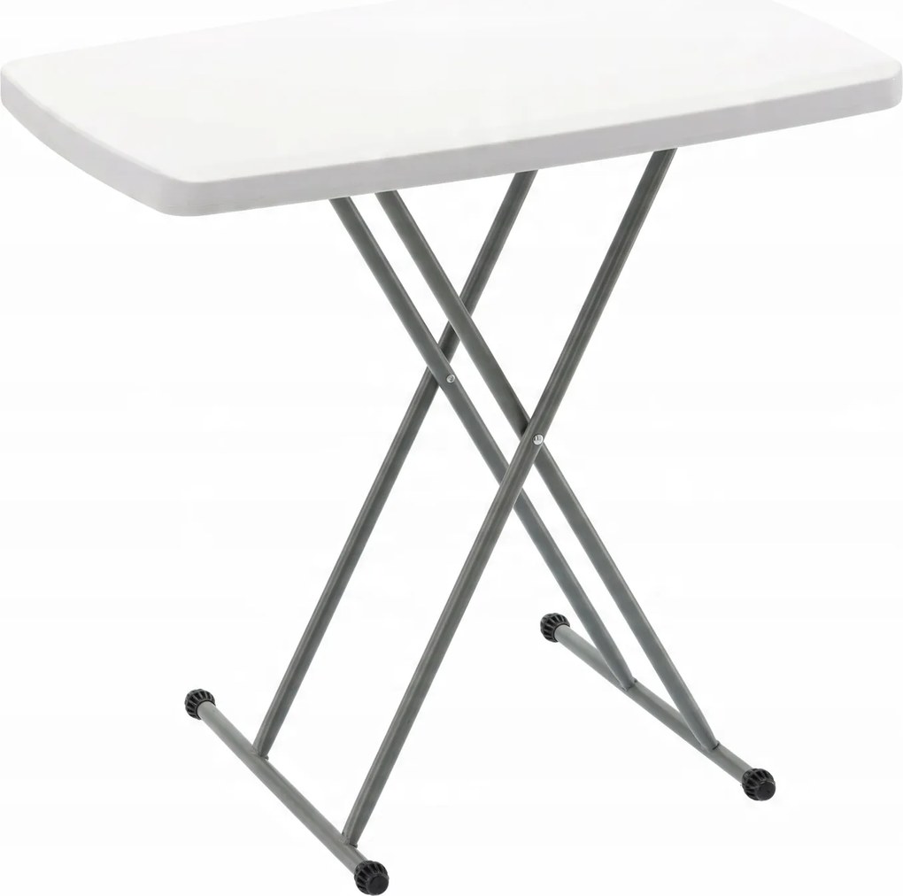 SKLADACÍ TURISTICKÝ/STRAVOVACÍ STÔL 76,5 x 49,5 x 36-71,5 CM NASTAVITEĽNÝ *9613