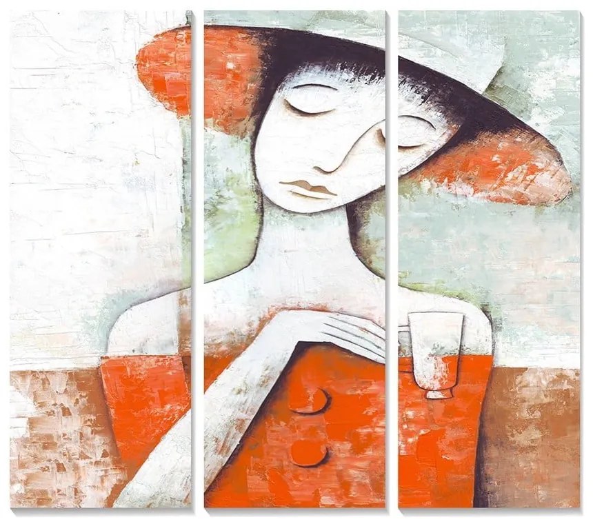 Obrazy v súprave 3 ks 20x50 cm – Wallity