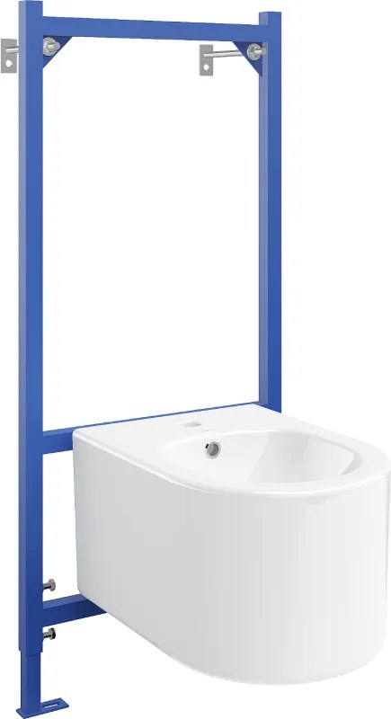 Mexen podomietkový bidetový set rám Fenix B s bidetom Sofia, biely - 69935544800