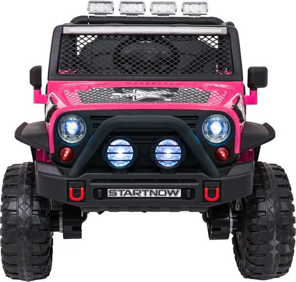 Elektrické autíčko Jeep BEAST 4x4 ružové