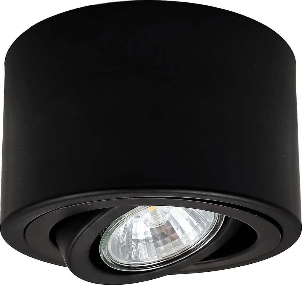 Toolight Toolight, stropné bodové svietidlo 1xGU10, JNH026-1C, čierna, OSW-56210