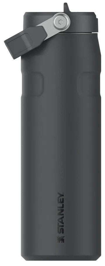 Čierna termoska z nehrdzavejúcej ocele 700 ml IceFlow™ Flip Straw 2.0 Tumbler Black – Stanley