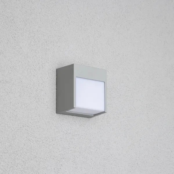 Brilagi - LED Vonkajšie nástenné svietidlo TERNI LED/12W/230V šedá IP44