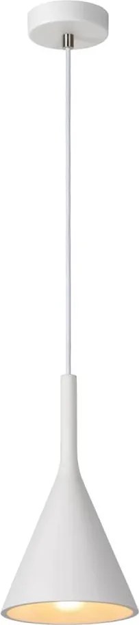 Lucide 35406/16/31 - Závesné svietidlo GIPSY 1xE27/40W/230V biele