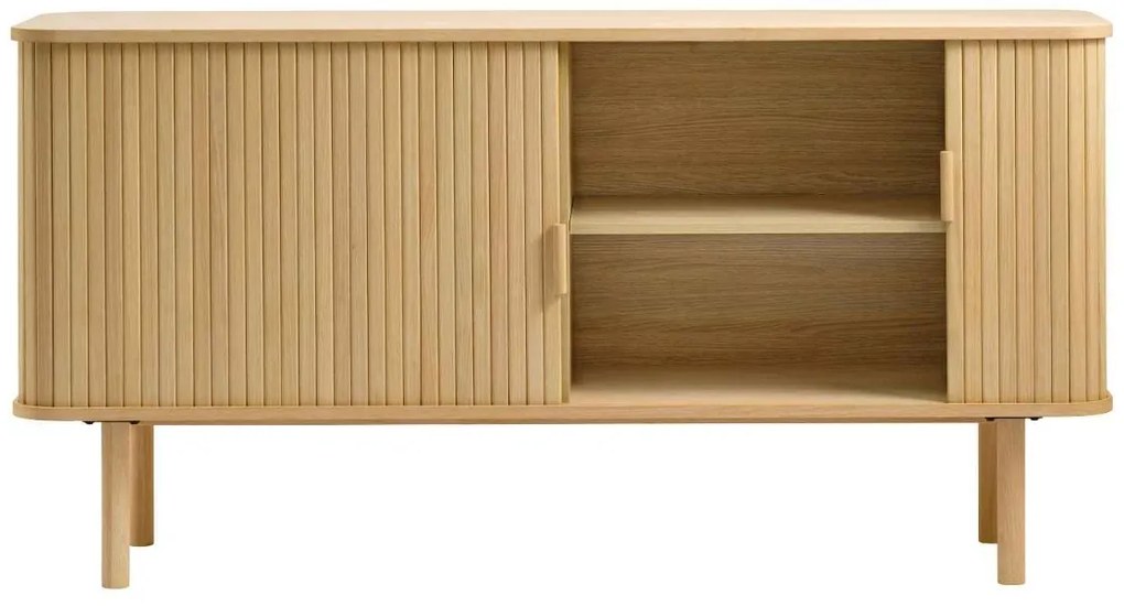 Dizajnová komoda Parveen 160 cm prírodný dub