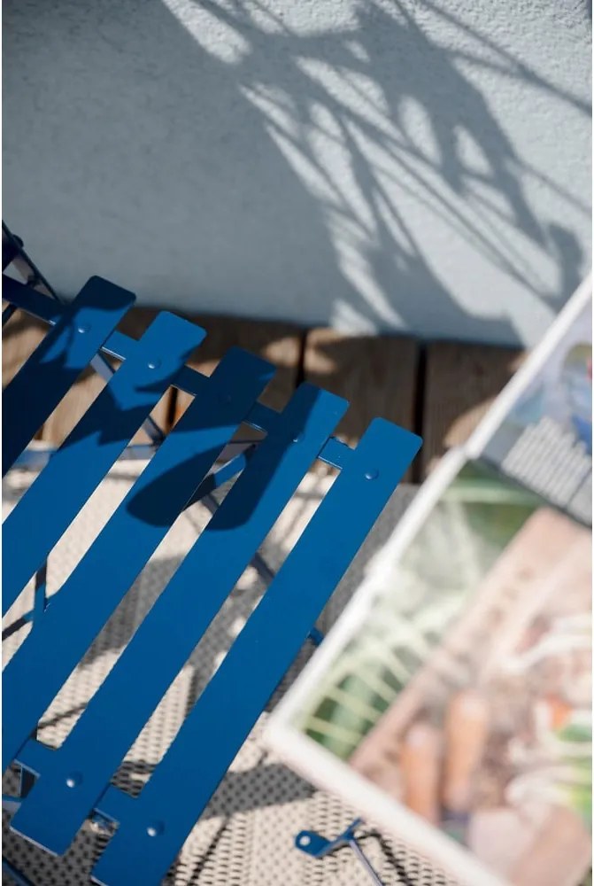 Tmavomodrá súprava záhradného nábytku Bonami Essentials Retro