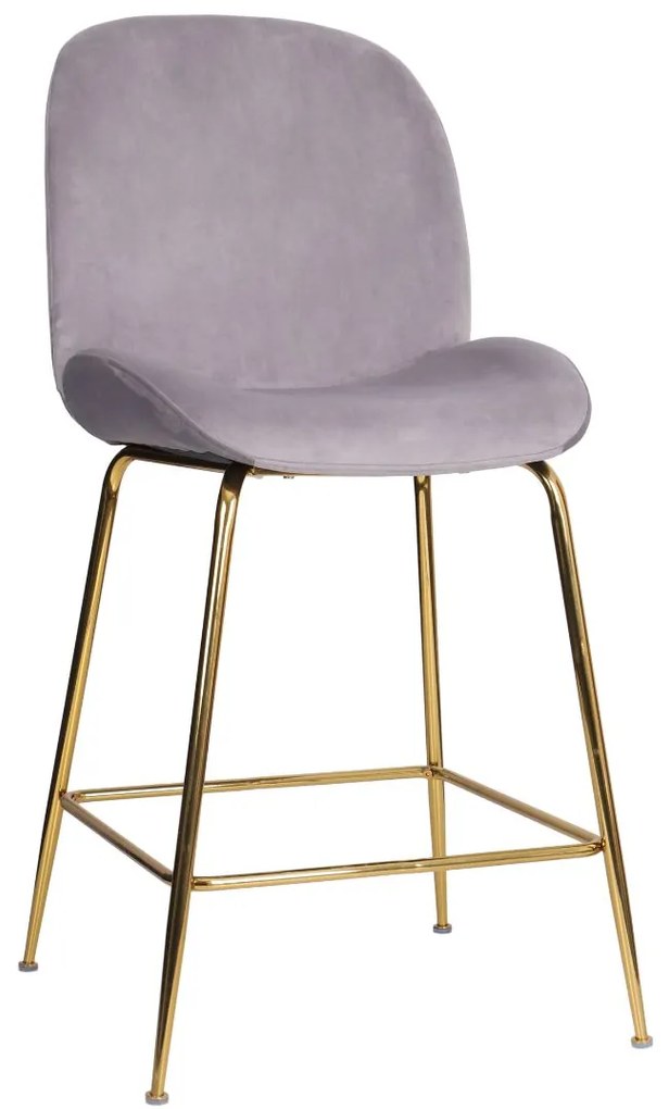 Stoličky24.sk - Barová stolička Dori Gold šedá