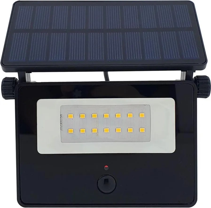 LED solárny vonkajší reflektor so senzorom LED/5W/3,7V 4200K IP44