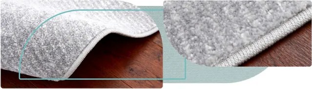 Koberec Agnella Funky Top Geb sivý