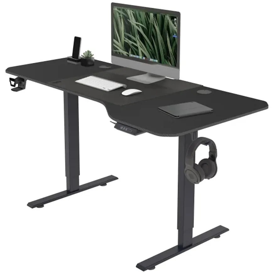 Elektrický Stôl 160 Ella čierna