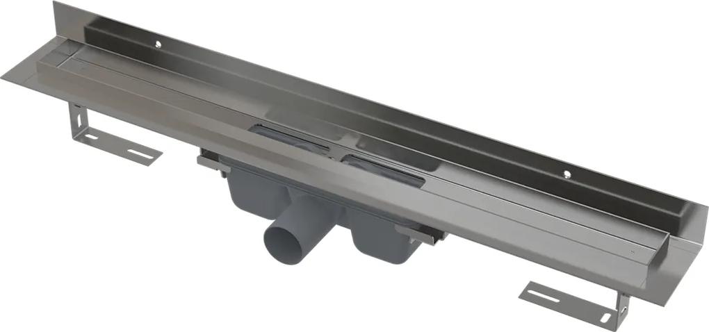 Alcaplast APZ16-300 Wall podlahový žlab v.95mm kout min. 800mm pro plný rošt a s pevným límcem ke stěně (APZ16-300)