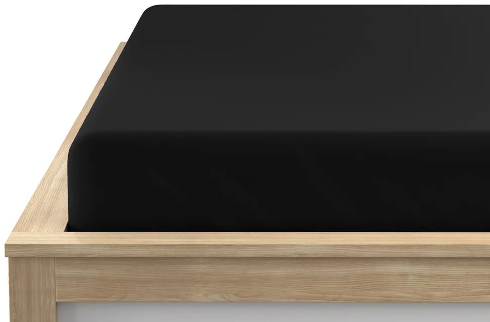 Jersey plachta EXCLUSIVE čierna 90 x 200 cm